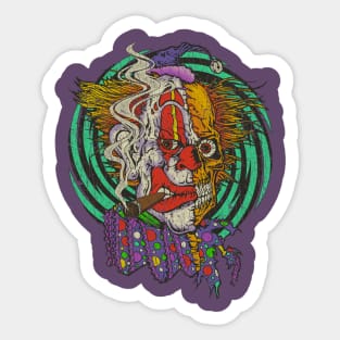 Two Faced Horror Clown 2004 Sticker